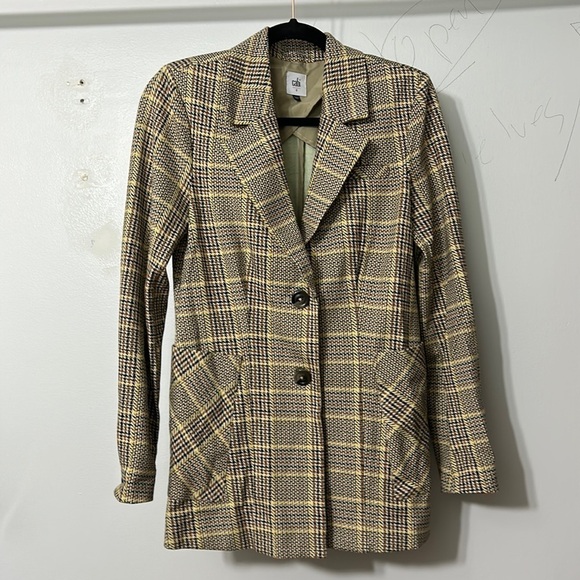 Cabi Sleuth Houndstooth Academia Blazer size 2 - Picture 3 of 7